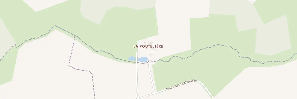 Plan du 5500 La Pouteliere à Sainte-Jamme-sur-Sarthe