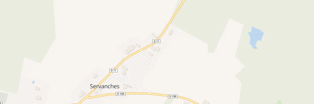 Plan du 5A Servanches Nord à Servanches