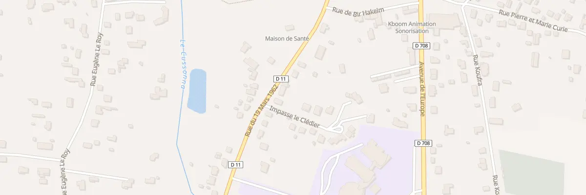 Plan du 27 Rue du 19 Mars 1962 à Montpon-Ménestérol