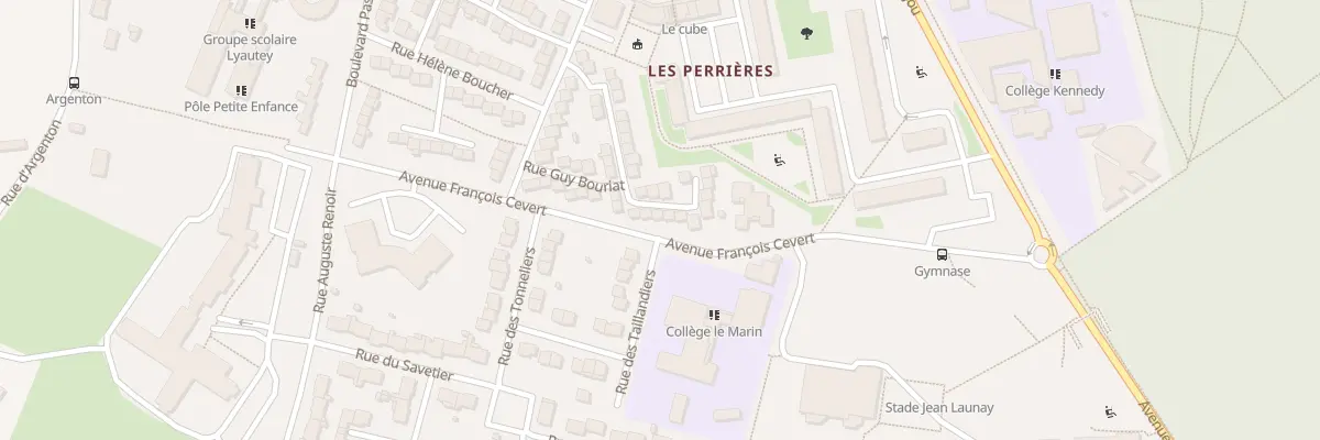 Plan du 22 Rue Raymond Sommer à Allonnes