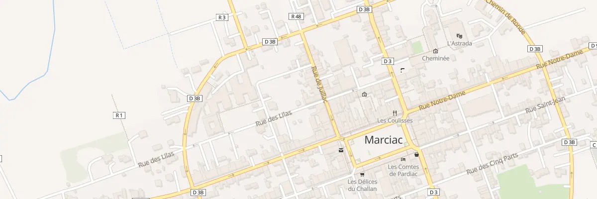 Plan du 169 Rue des Lilas à Marciac
