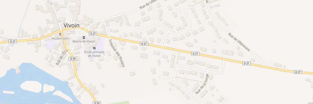 Plan du 18 Rue de Meurcé à Vivoin