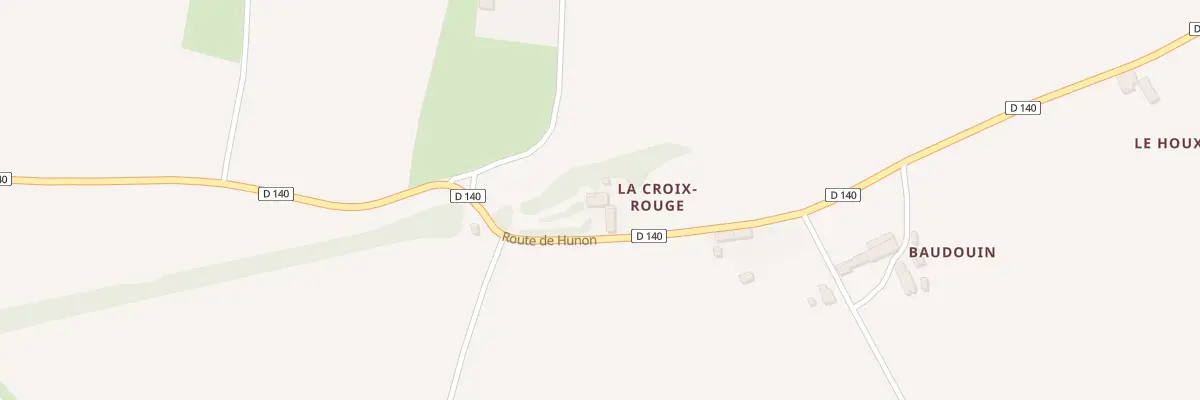 Plan du 3139 Rte de Hunon (Meigne Le Vicomt à Noyant-Villages