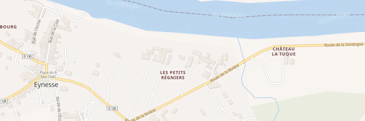 Plan du 397 Rte de la Riviere à Eynesse