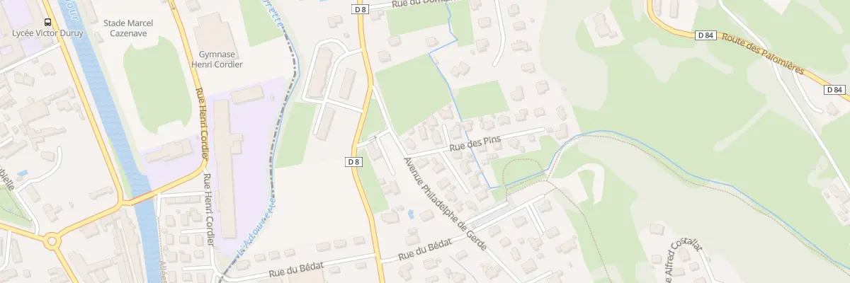 Plan du 3 Rue des Pins à Gerde