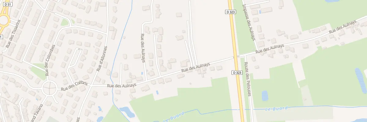 Plan du 13 Rue des Aulnays à Spay