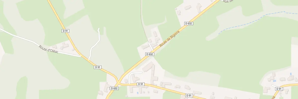 Plan du 29 Rte de Bigorre à Pouyastruc