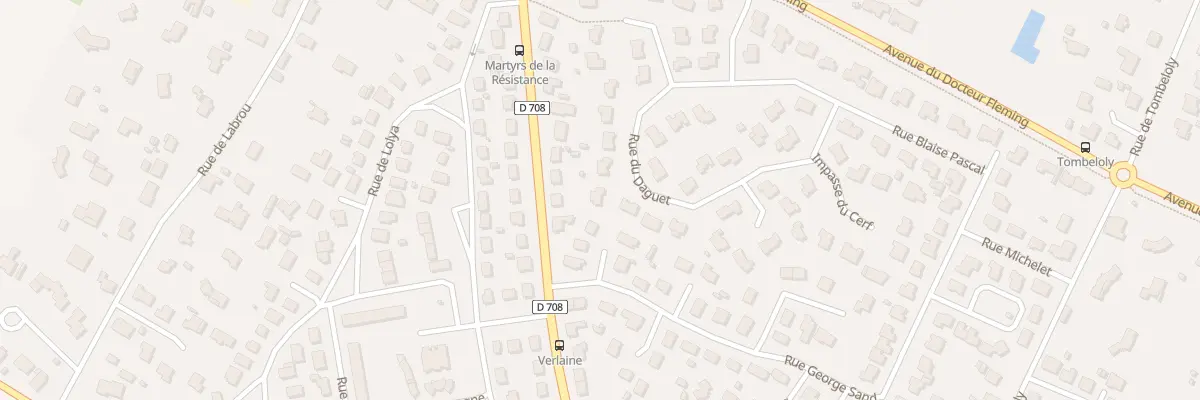 Plan du 26 Rue du Daguet à Marmande