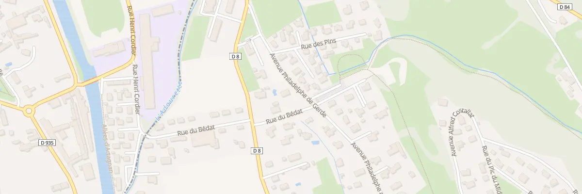 Plan du 53 Av Philadelphe de Gerde à Gerde