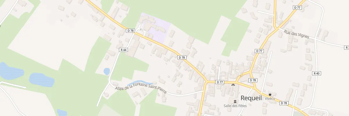 Plan du 12 Rue Jules Ferry à Requeil