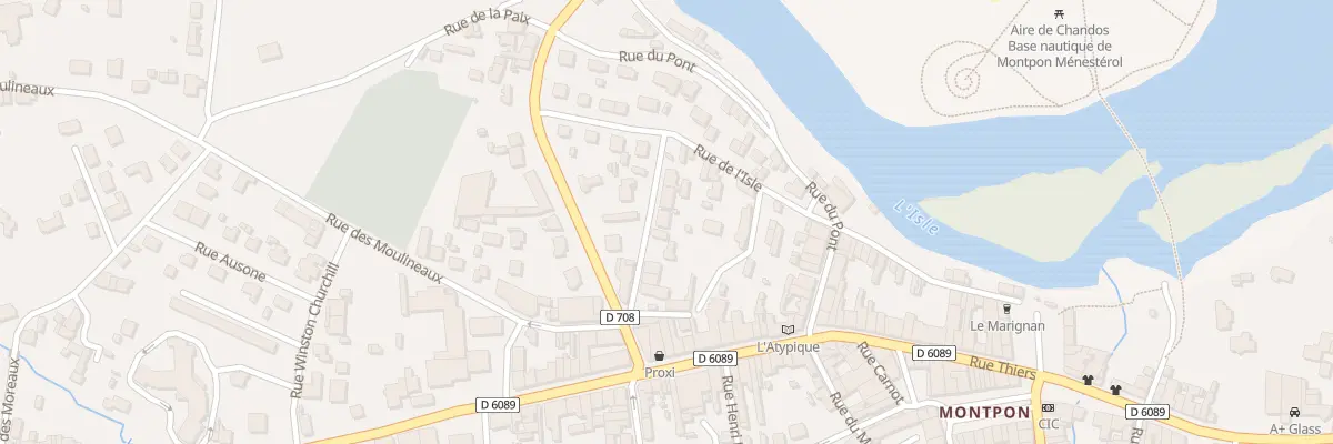 Plan du 17 Rue de l’Isle à Montpon-Ménestérol