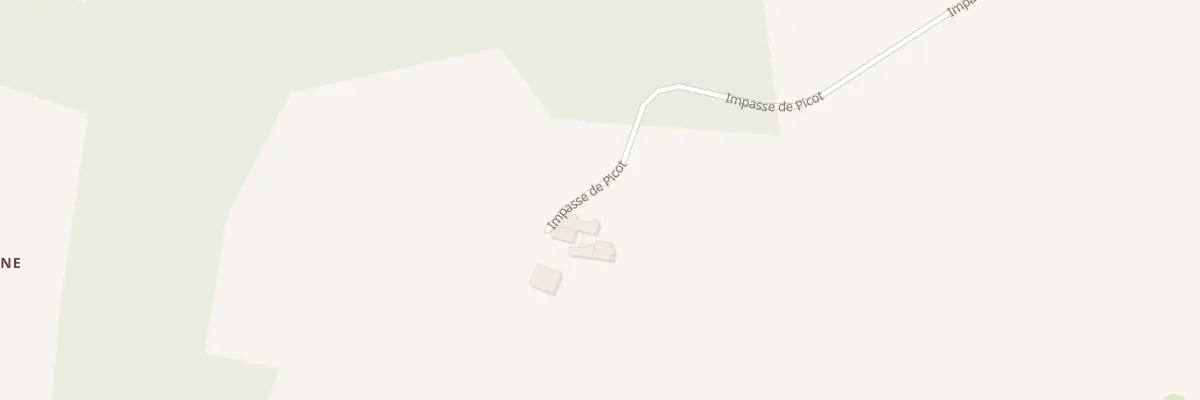 Plan du 281 Le Picaud à Saint-Méard-de-Gurçon