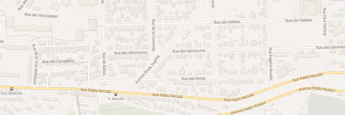 Plan du 18 Rue des Géraniums au Havre
