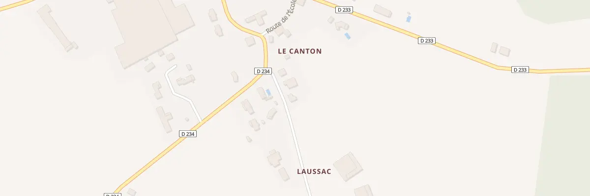Plan du 5 Rte de Laussac à Landerrouat