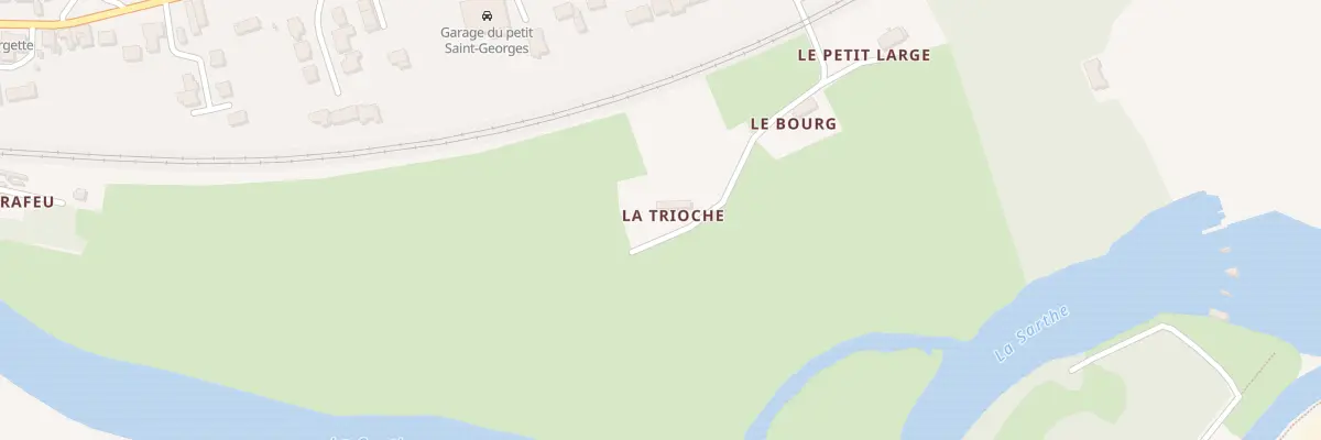 Plan du 146 Rue de Sablé au Mans