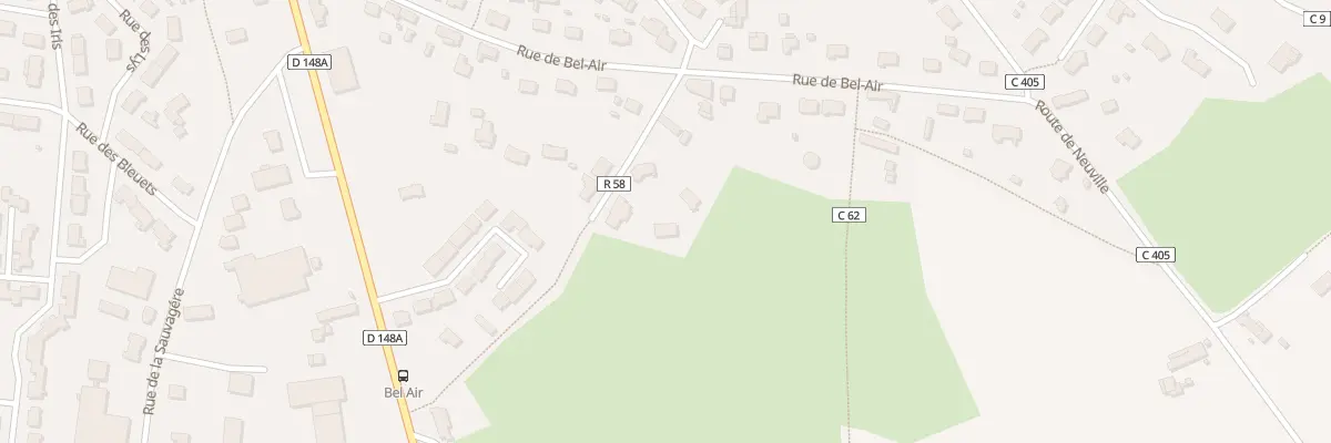 Plan du 9 All de Bel Air à La Bazoge