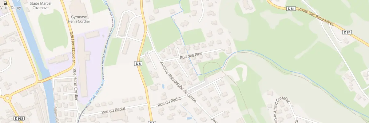 Plan du 18 Rue des Pins à Gerde