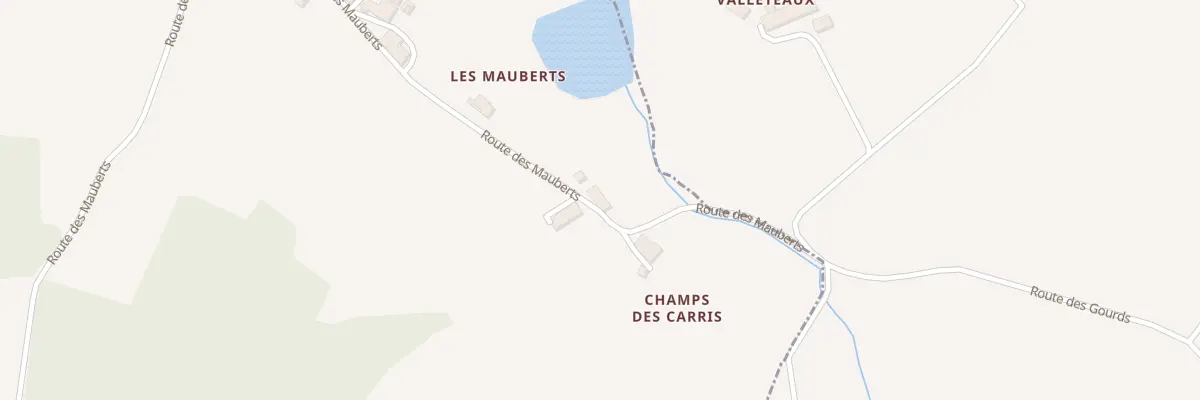 Plan du 148 Les Mauberts Nord aux Lèves-et-Thoumeyragues