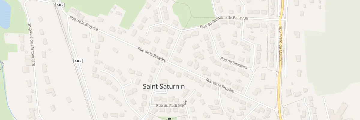 Plan du 20 Rue de la Bruyère à Saint-Saturnin