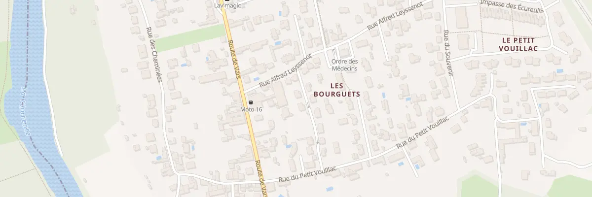 Plan du 11A Rue Alfred Leyssenot à Gond-Pontouvre