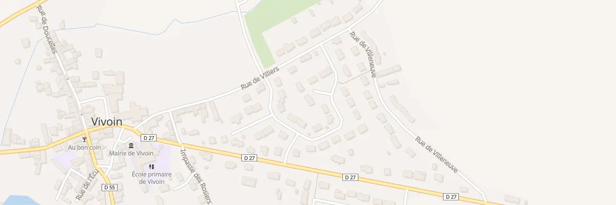 Plan du 7 Res le Haut des Murs à Vivoin