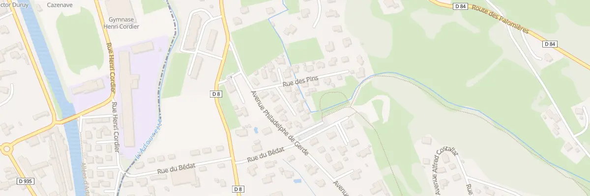 Plan du 16 Rue des Pins à Gerde