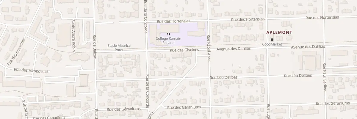 Plan du 24B Rue des Glycines au Havre