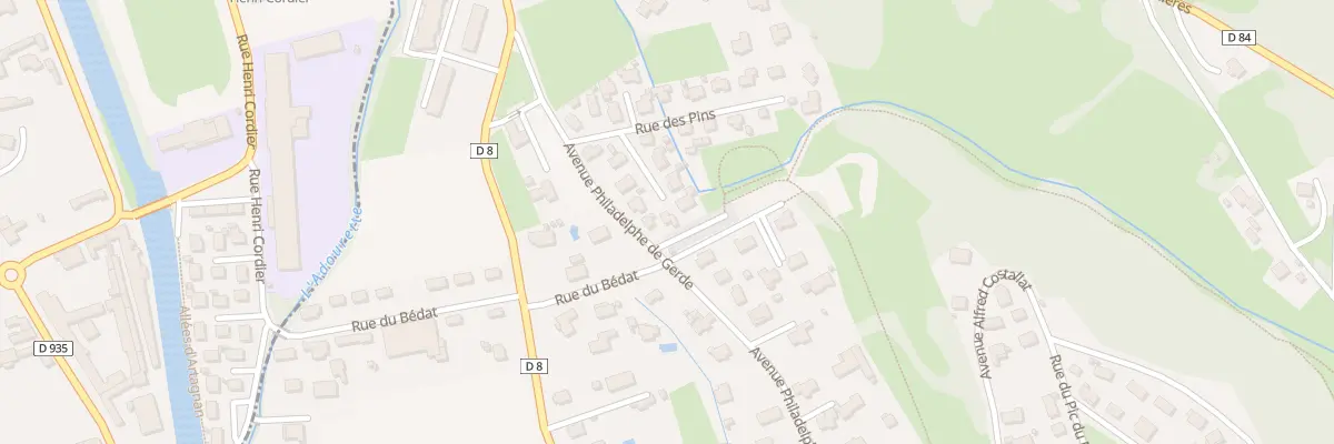 Plan du 10 Rue des Pins à Gerde