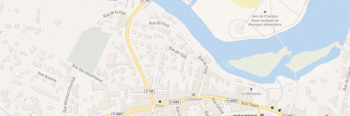 Plan du 27B Rue de l’Isle à Montpon-Ménestérol