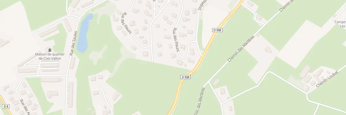 Plan du 40 Rue des Fleurs à Bagnères-de-Bigorre