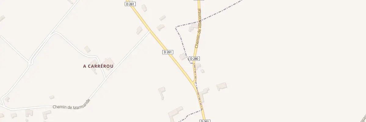 Plan du 5024 Largagnau à Beccas