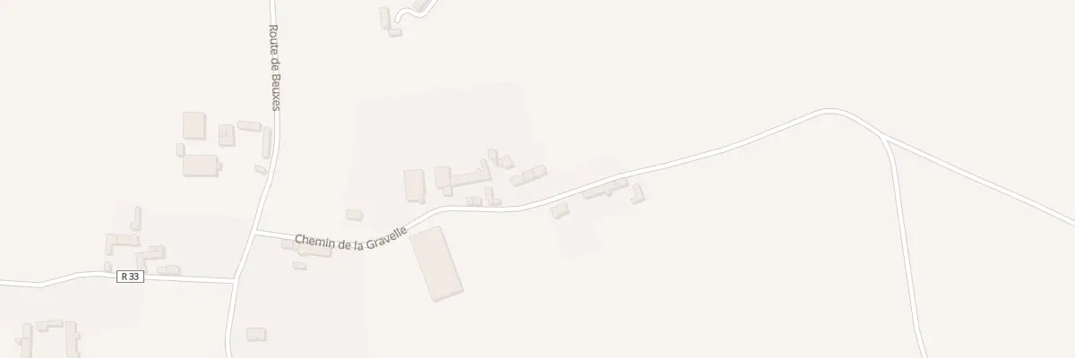 Plan du 6 Che de la Gravelle à Seuilly