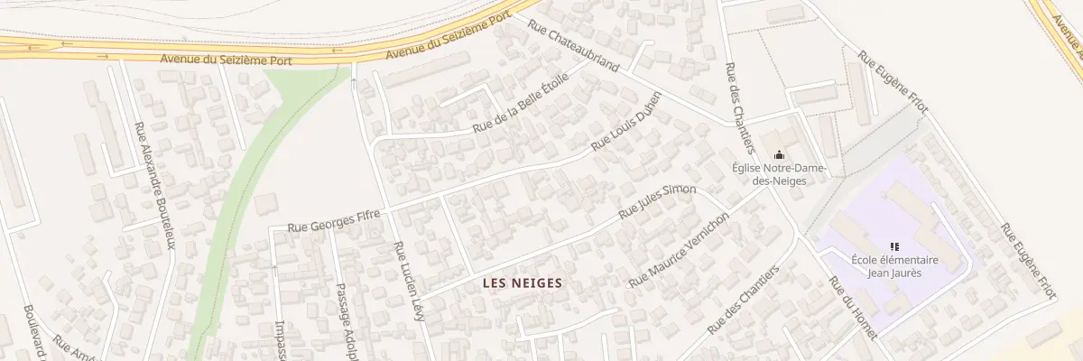 Plan du 20 Rue Louis Duhen au Havre