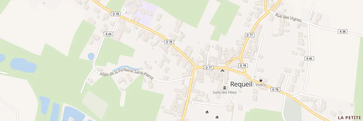Plan du 4 Rue Jules Ferry à Requeil