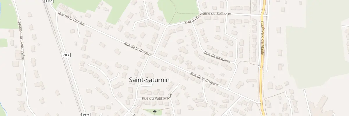Plan du 20B Rue de la Bruyère à Saint-Saturnin