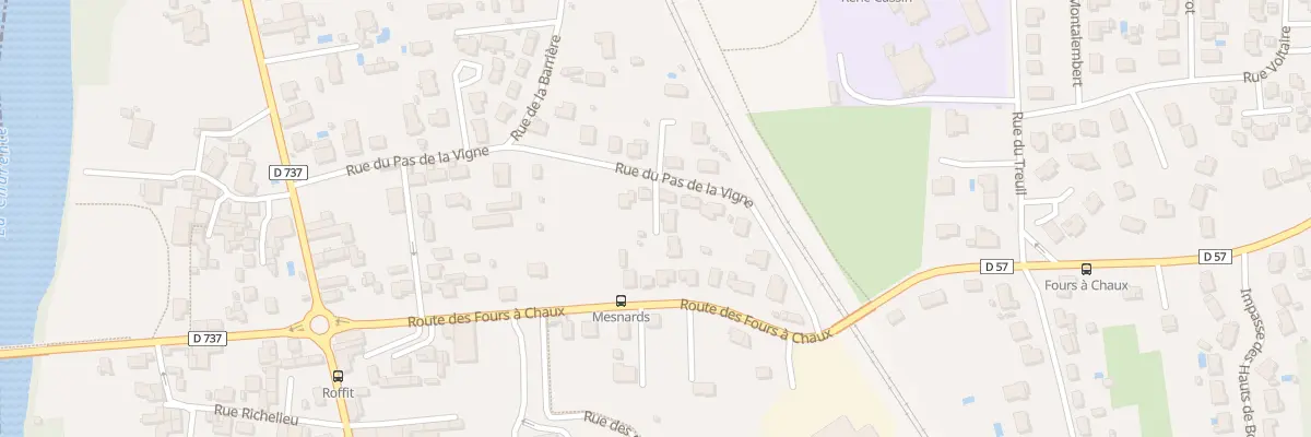 Plan du 39 Rue du Pas de la Vigne à Gond-Pontouvre