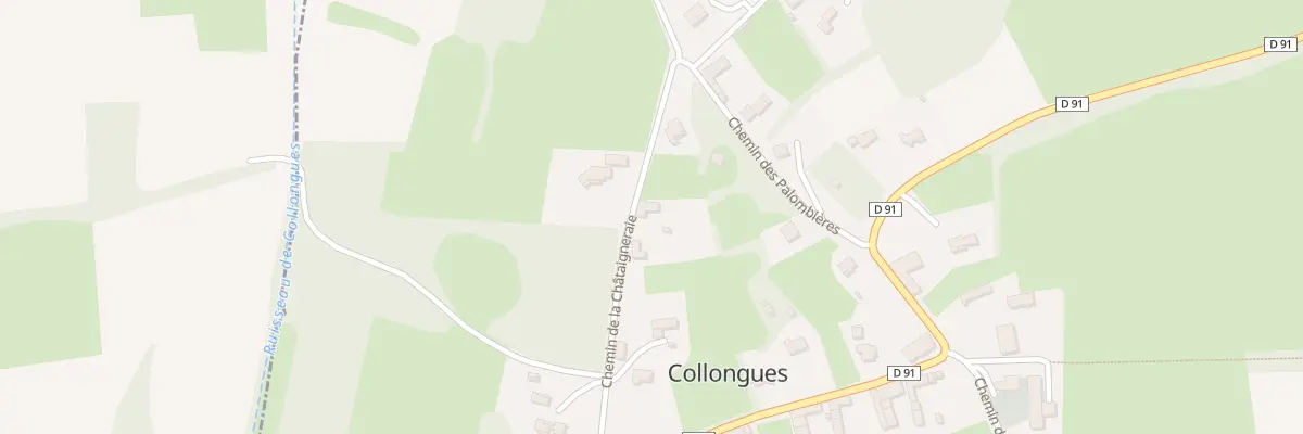 Plan du 4 Che de la Chataîgneraie à Collongues