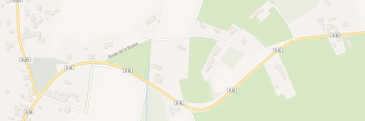 Plan du 214 Rte de la Bryere à Yvré-le-Pôlin