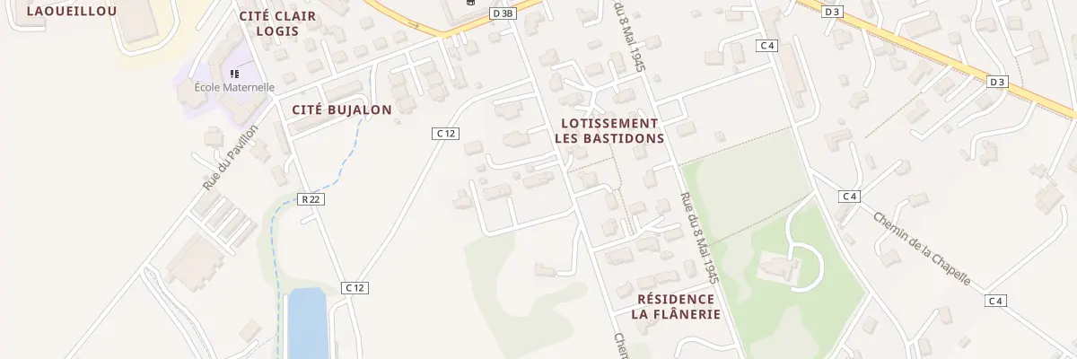 Plan du 5661 Bujalon à Marciac