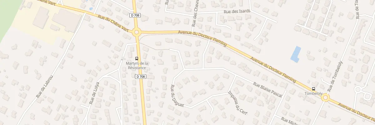 Plan du 14 Rue du Daguet à Marmande