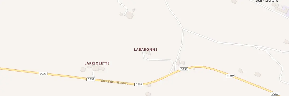 Plan du 472 Rte de Castelnau-Sur-Gupie à Mauvezin-sur-Gupie