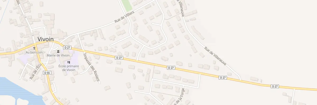 Plan du 4 Res le Haut des Murs à Vivoin