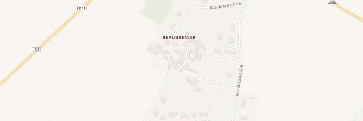 Plan du 5 Rue du Puits de Beaubrenier à La Boixe