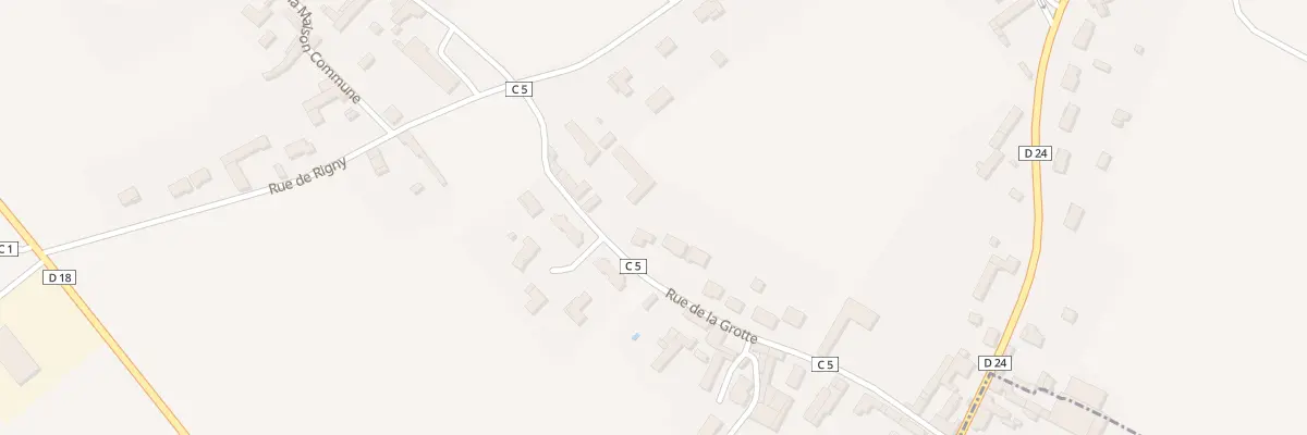 Plan du 9 Rue de la Grotte à Amberre