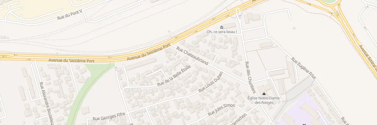 Plan du 37 Rue de la Belle Etoile au Havre