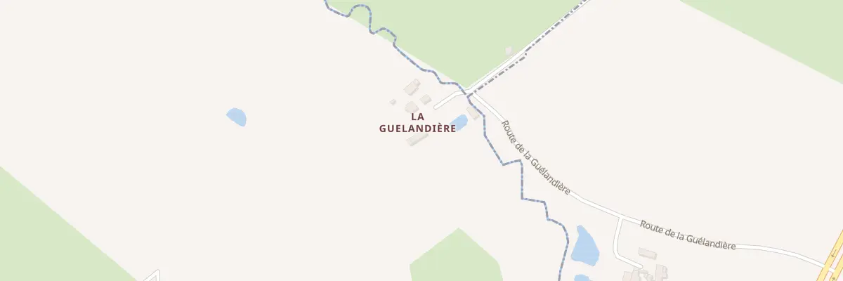Plan du 5001 La Guelandiere à Saint-Gervais-du-Perron