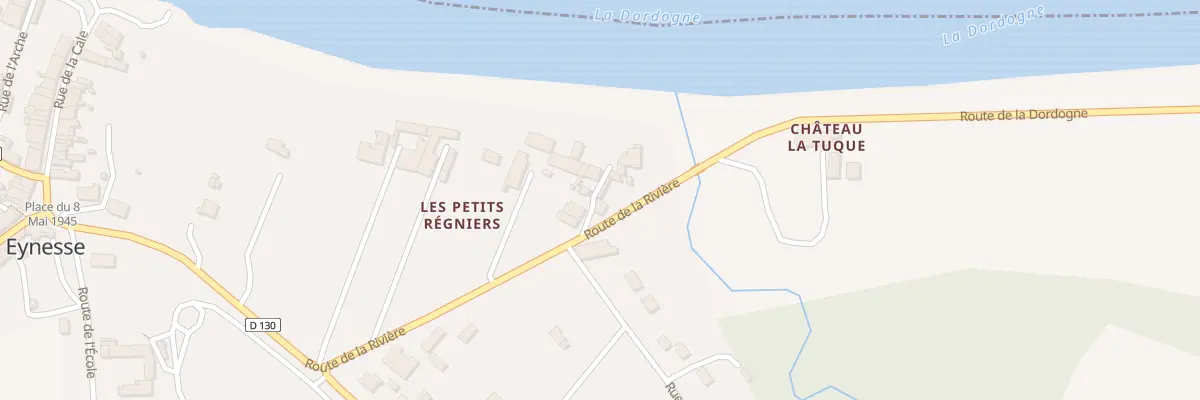 Plan du 126 Les Petits Regniers à Eynesse