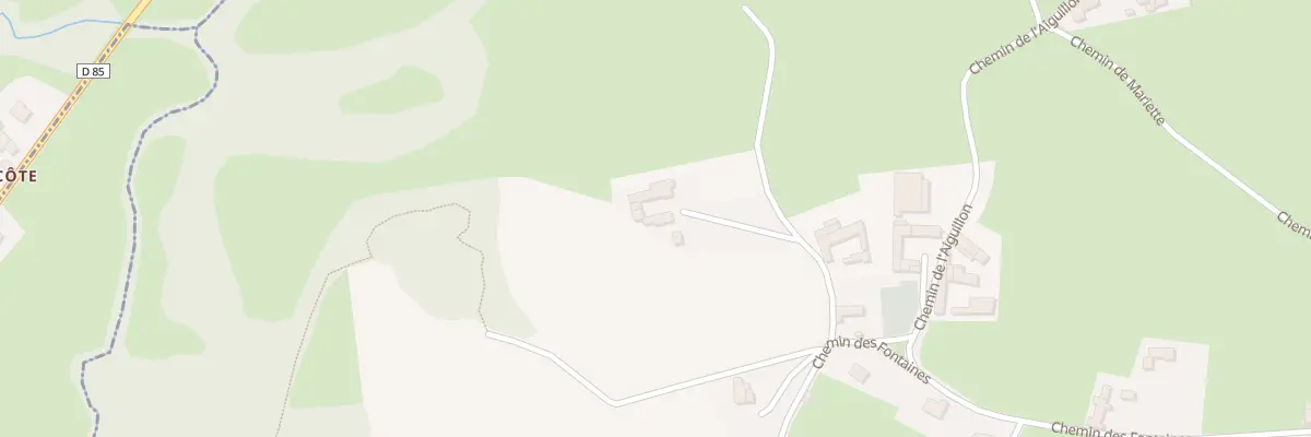 Plan du 5 Che de la Côte à Mascaras