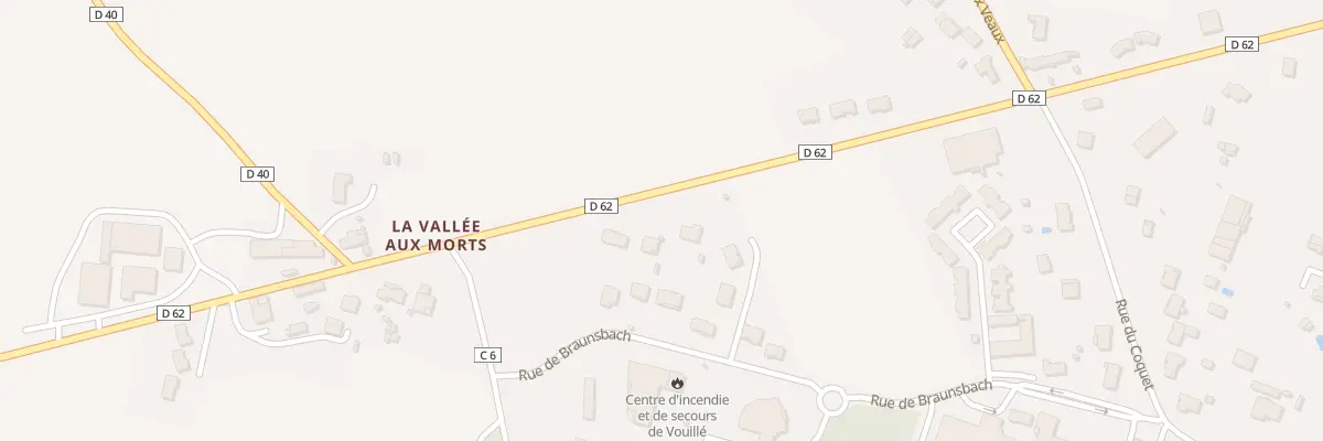 Plan du 23 Rte de Latillé à Vouillé