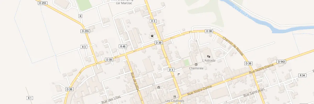 Plan du 5502 Rue Joseph Abeilhé à Marciac